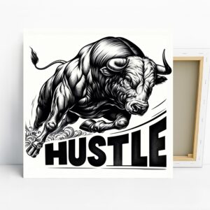 Hustle Bull Art