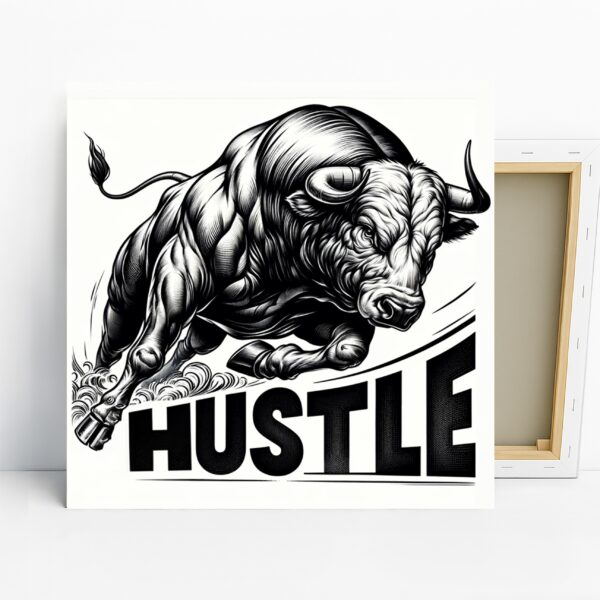 Hustle Bull Art