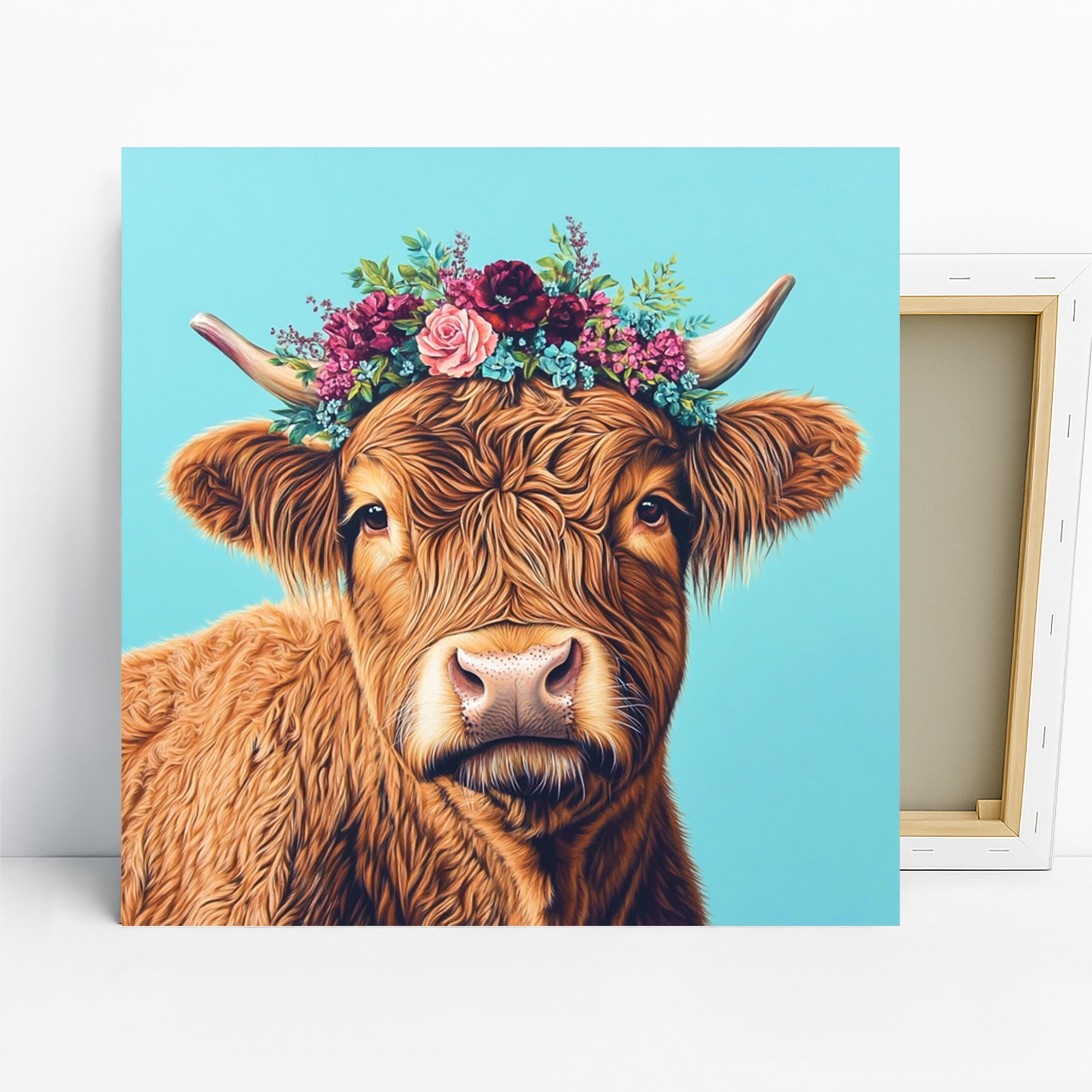 1.jpg Highland Cow Art