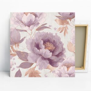 Lavender Peony Art
