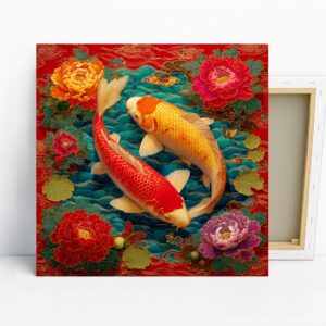 Koi Fish Harmony Art