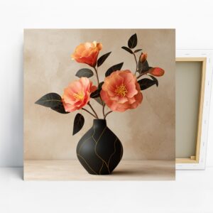 Camellia Bloom Art