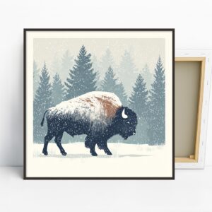 Bison Art