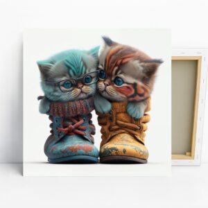 Kitten Boots Art