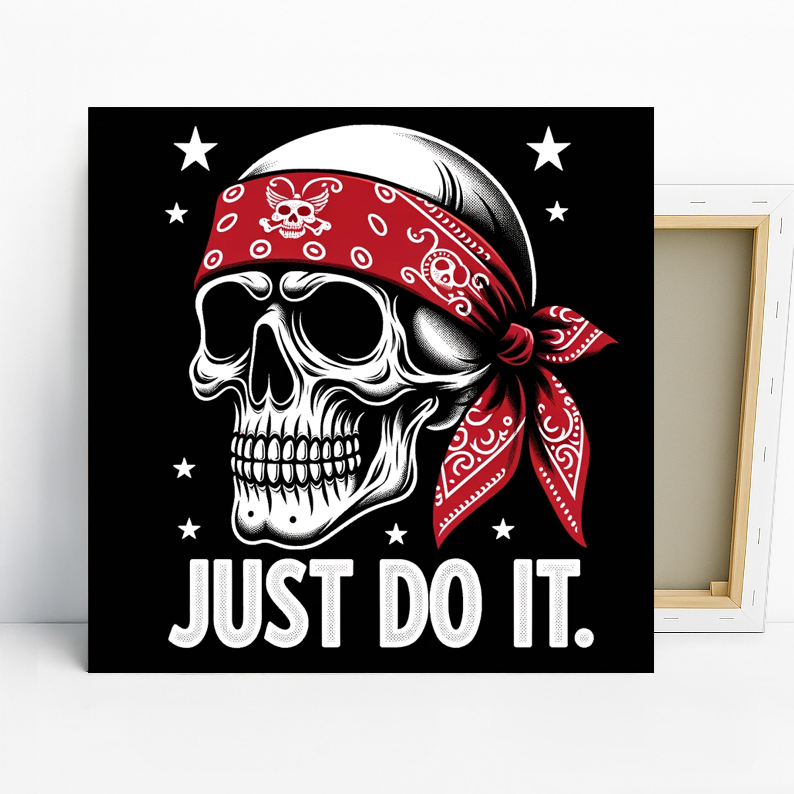 1.jpg Motivational Pirate Skull Art