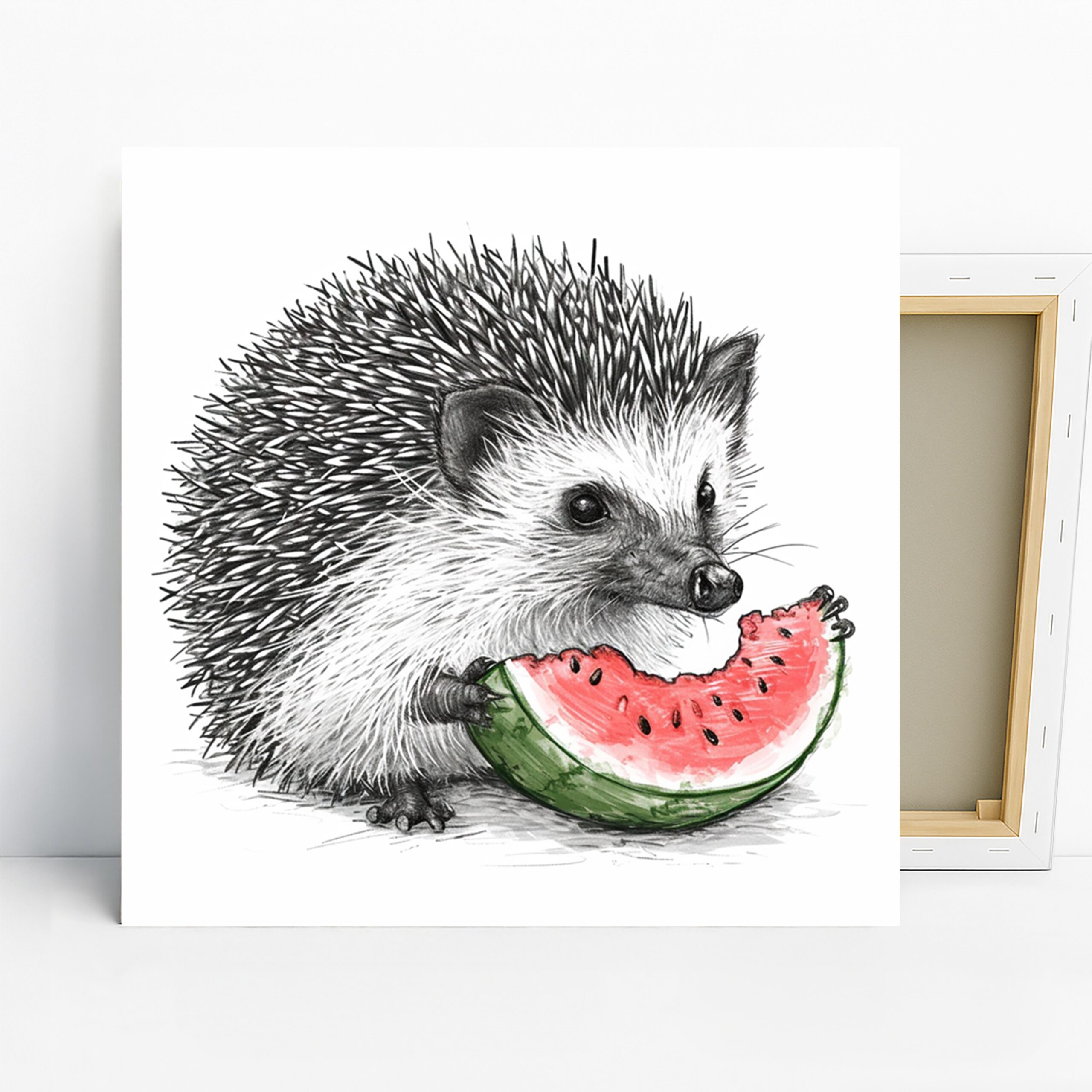 1.jpg Hedgehog Wall Art