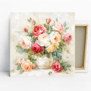 Elegant Rose Bouquet Art