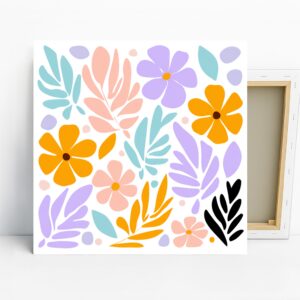 Pastel Floral Bloom Art