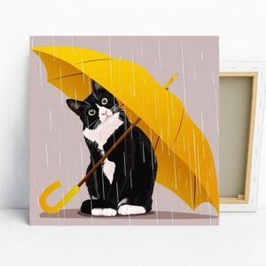 Cat Umbrella Art
