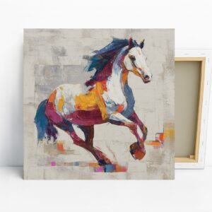 Colorful Horse Art