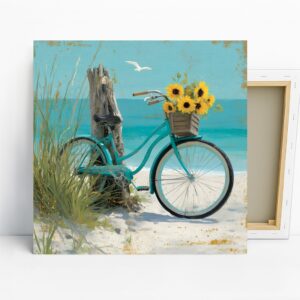 Seagull Beach Bicycle Art