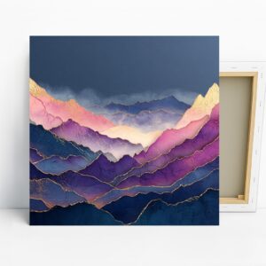 Ethereal Mountain Art
