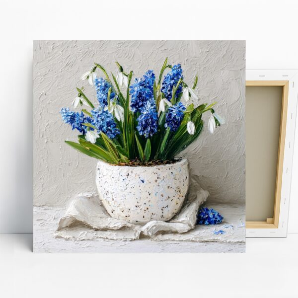 Spring Hyacinth Bouquet Art