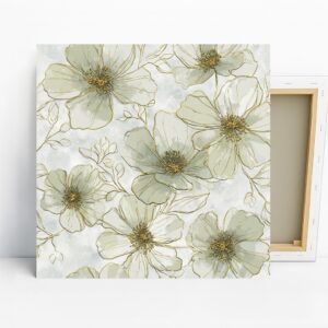 Elegant Floral Sketch Art