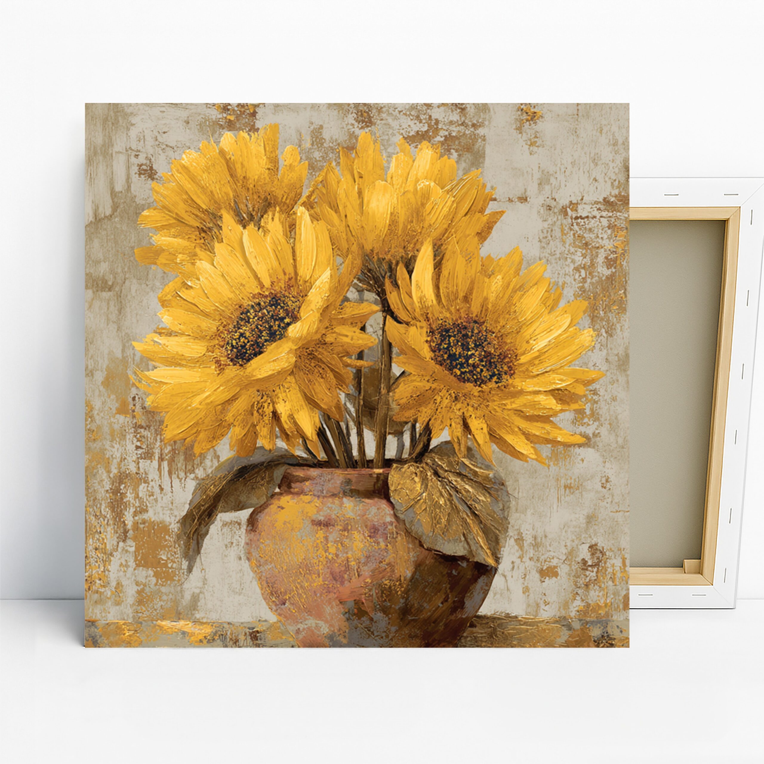 1.jpg Sunflower Vase Art