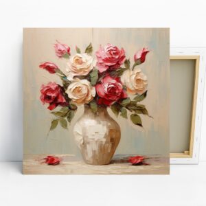 Romantic Rose Bouquet Art