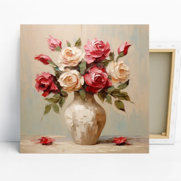 Romantic Rose Bouquet Art