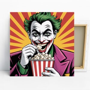 Joker Popcorn Art