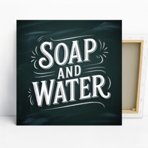 Soap and Water Art