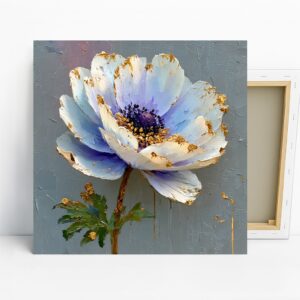 Ethereal Anemone Bloom Art