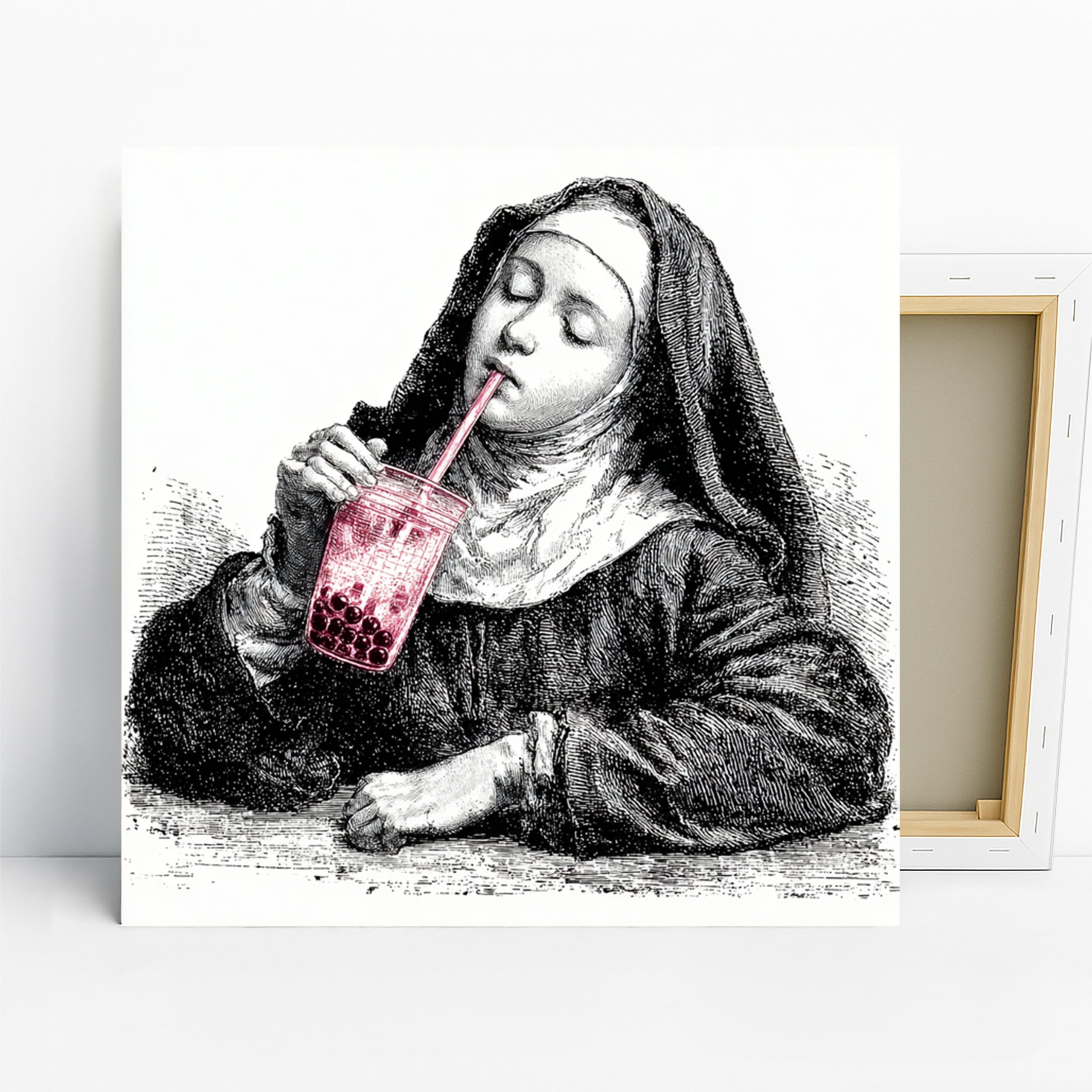 1.jpg Nun Bubble Tea Art