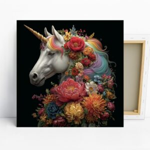 Unicorn Garden Art