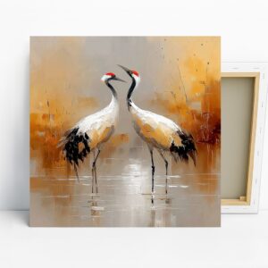 Crane Pair Art