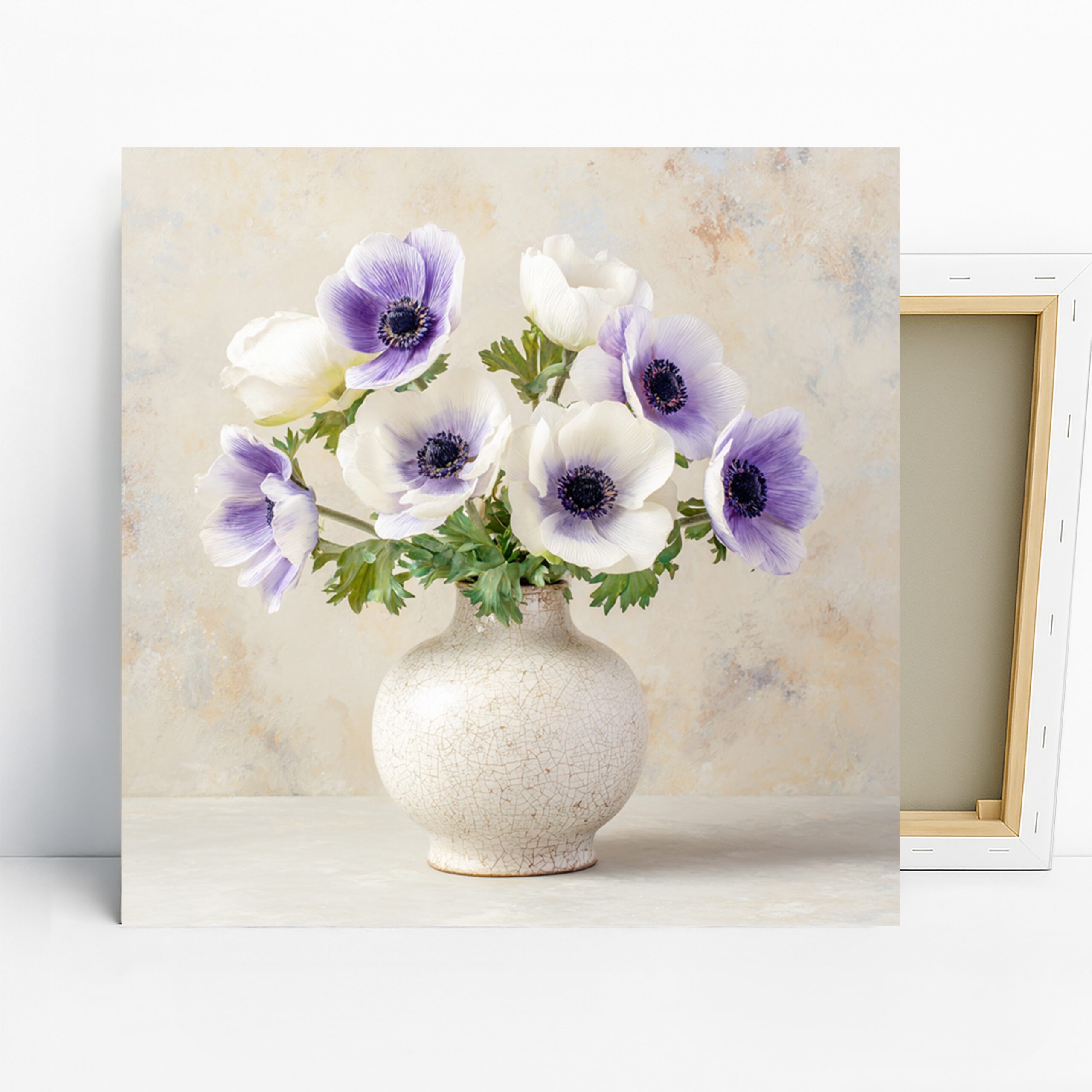 1.jpg Purple Anemone Bouquet Art