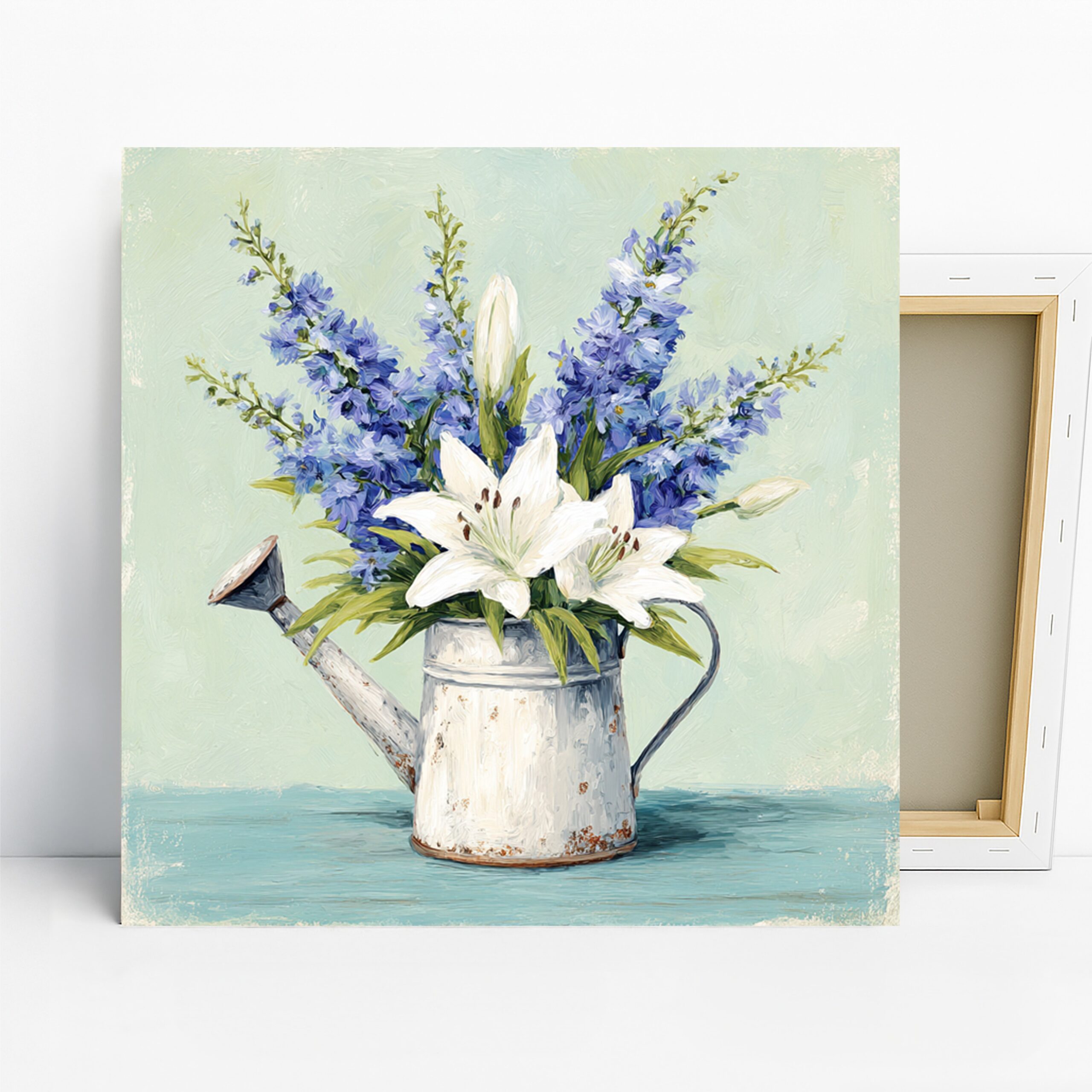 1.jpg Rustic Watering Can Art