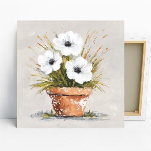 White Anemone Art