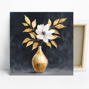 Golden Bloom Art