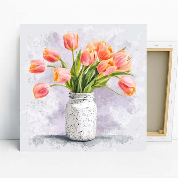 Tulip Bouquet Art