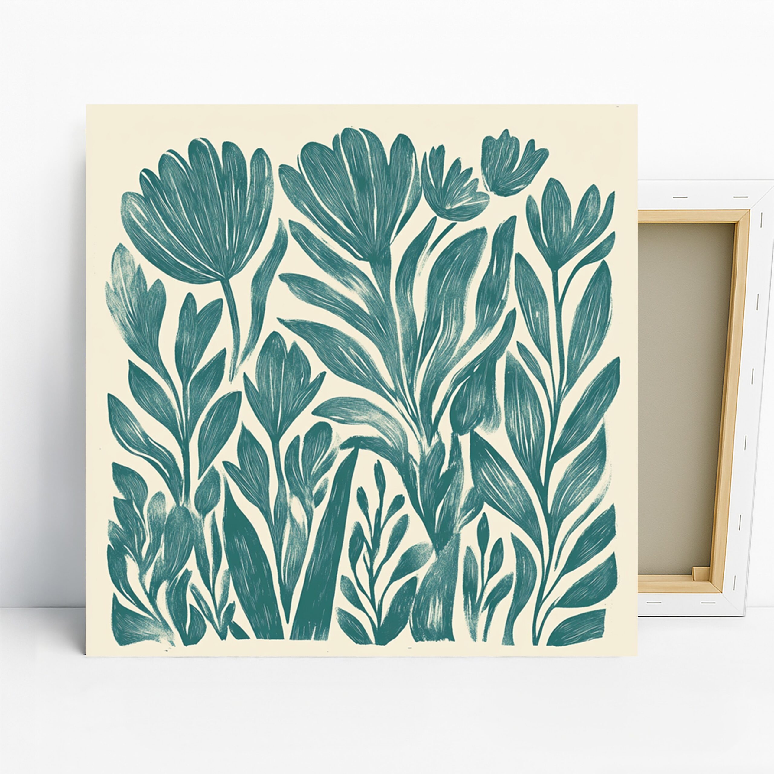 1.jpg Teal Tulip Art