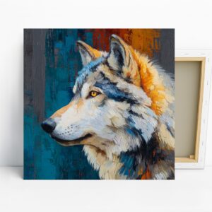 Wolf Portrait Art