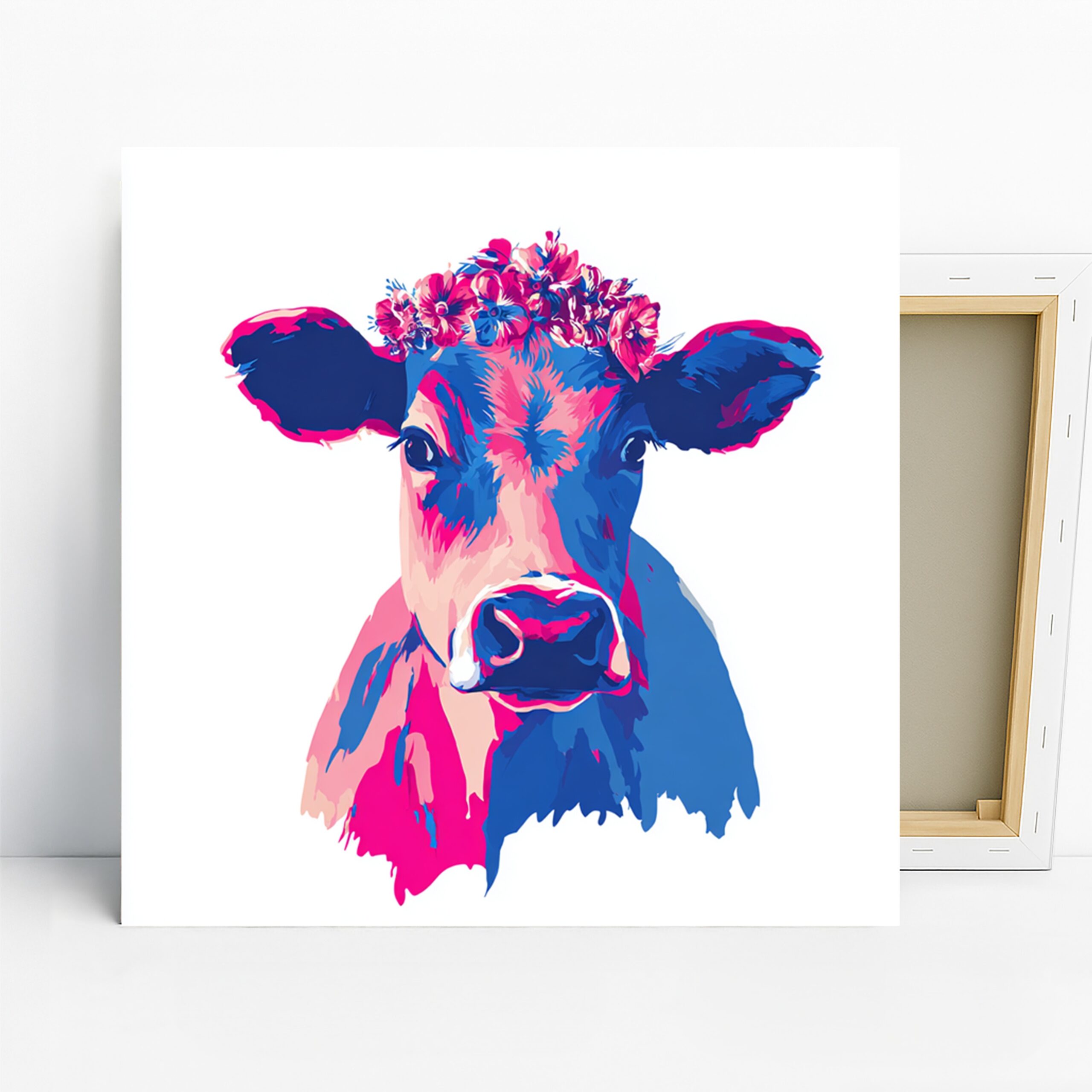 1.jpg Cow Floral Art