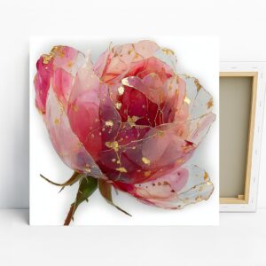 Pink Peony Art