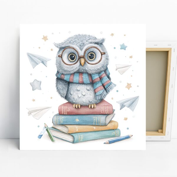 Owl Book Art
