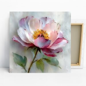 Pink Peony Art