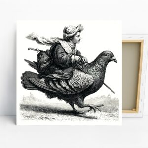 Pigeon Rider Art