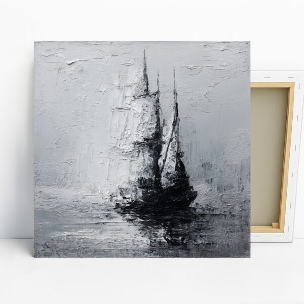Sailboat Silhouette Art