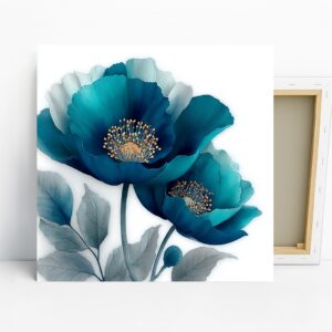 Blue Poppy Art