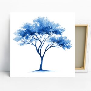 Blue Tree Art