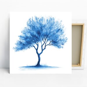 Blue Tree Art