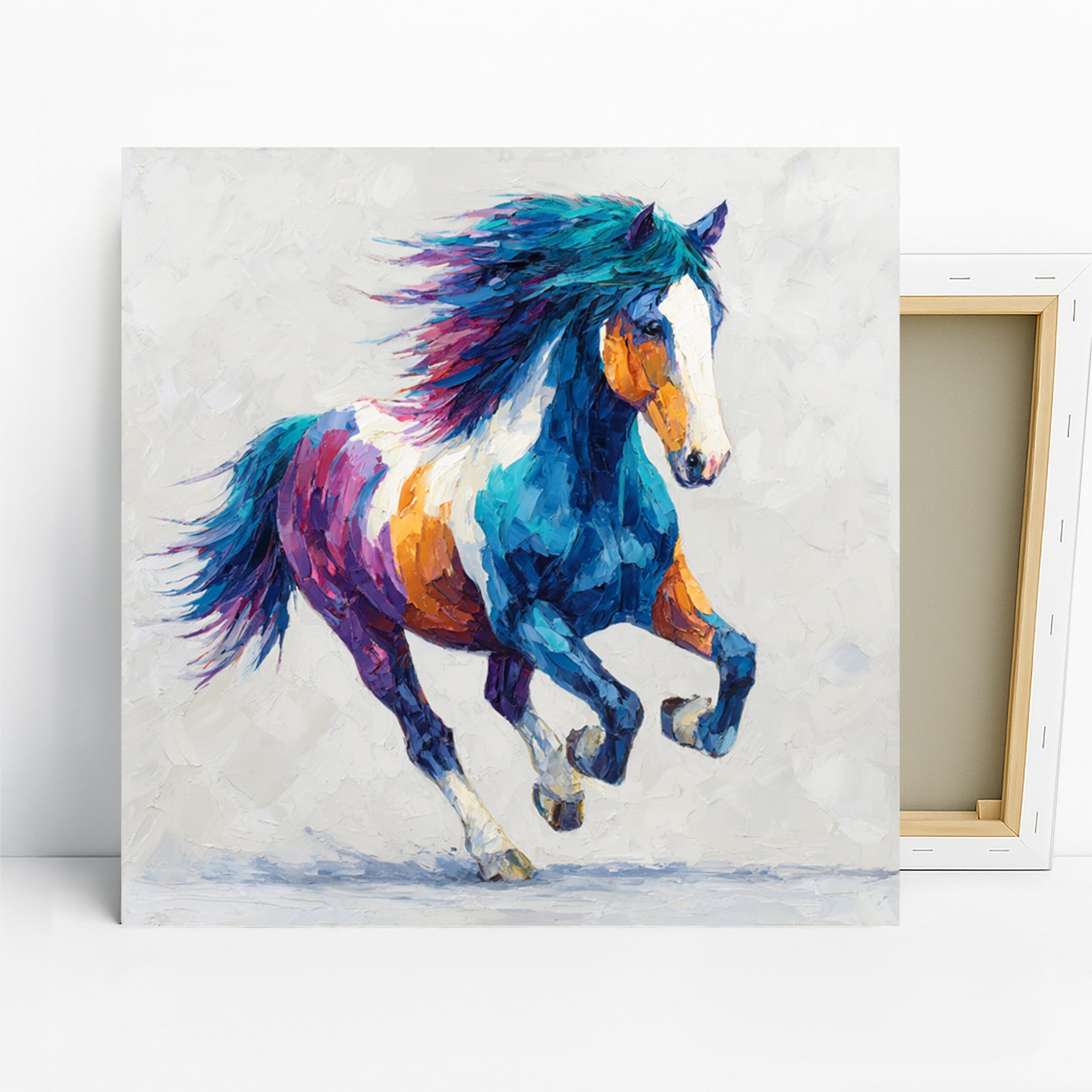 1.jpg Colorful Horse Art