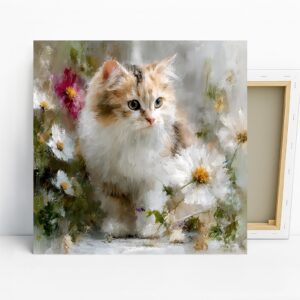 Fluffy Kitten Art