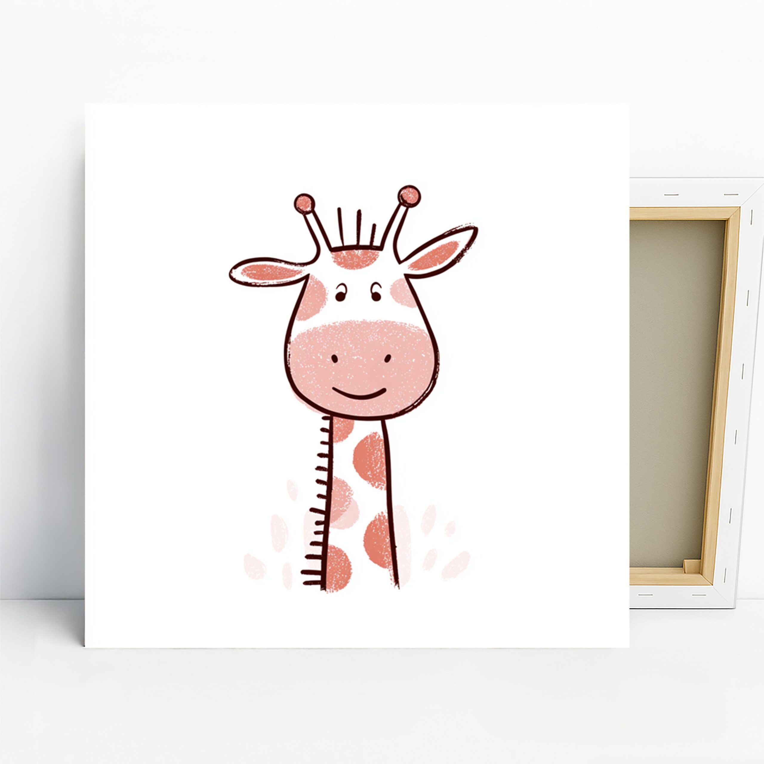 1.jpg Cute Giraffe Art