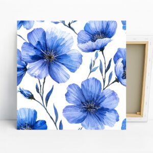 Blue Poppy Art