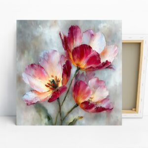 Tulip Bouquet Art