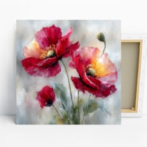 Vibrant Poppy Art