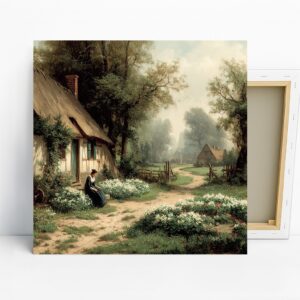 Cottage Garden Path Art